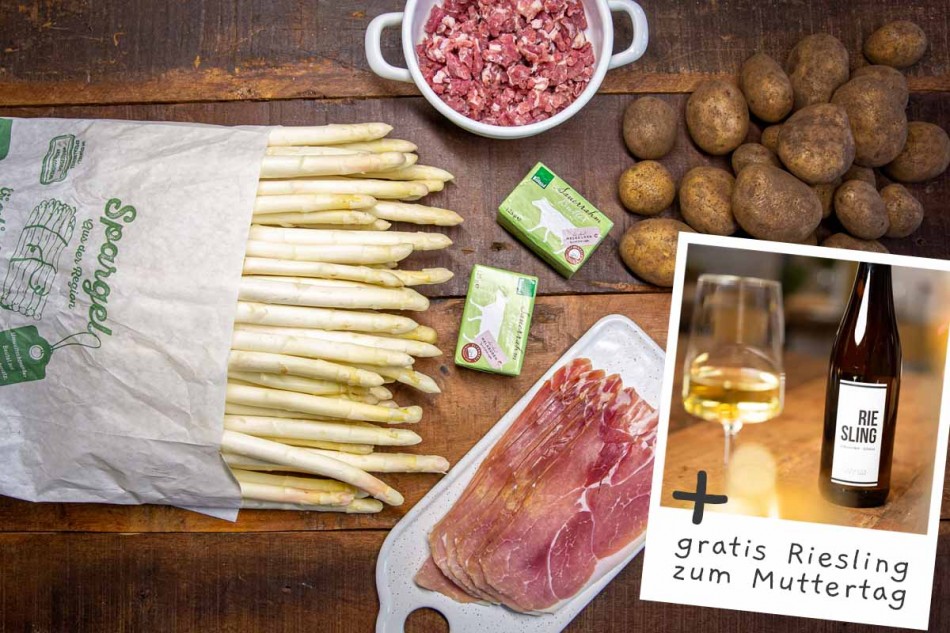 Spargel-Schinken Box standard