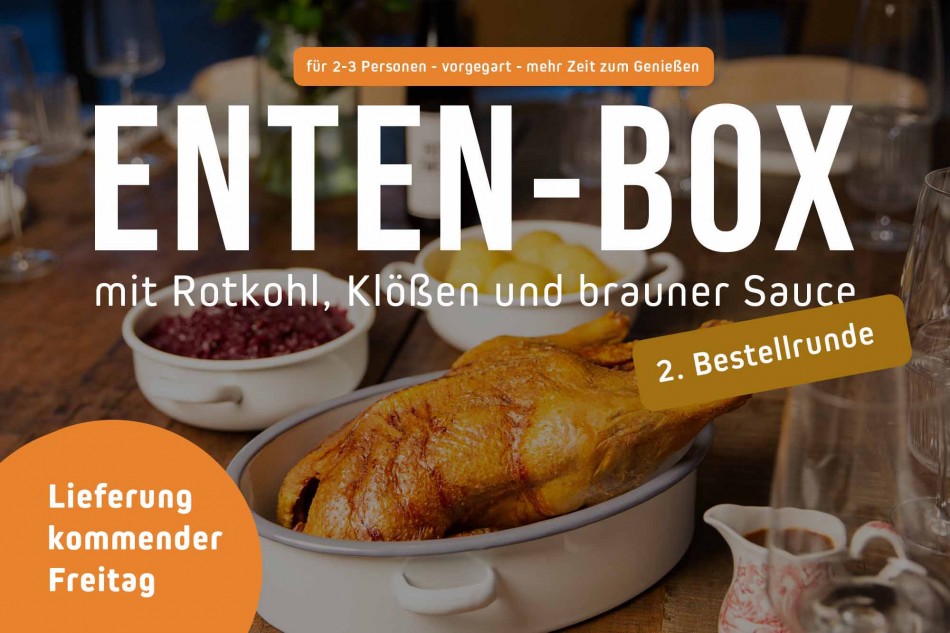 Enten-Box mit Beilagen (vorgegart) standard